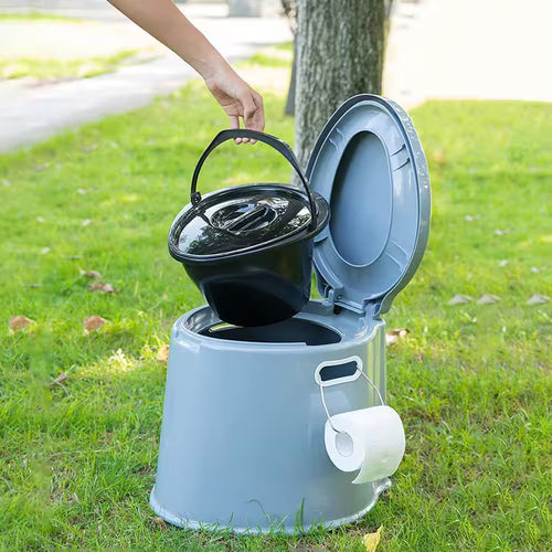 Portable Travel Toilet for Camping and Hiking, Non-Electric Waterless Toilet | PrepWiseGear