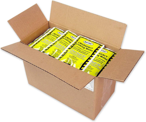 Emergency Water Pounches Case of 100. Emergency Preparedness, Survival and Backpacking | PrepWiseGear
