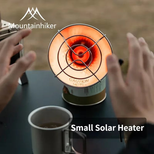 Portable Mini Sun Gas Heating Stove Solar Heater Outdoor Camping Heater Oven Mini Gas Small Sun Warmer Butane