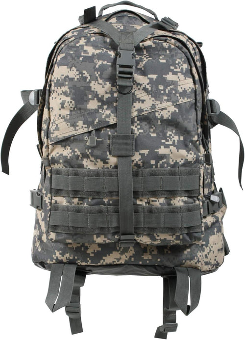 Large Transport Pack - Rugged Tactical Backpack MOLLE Bag for EDC Storage