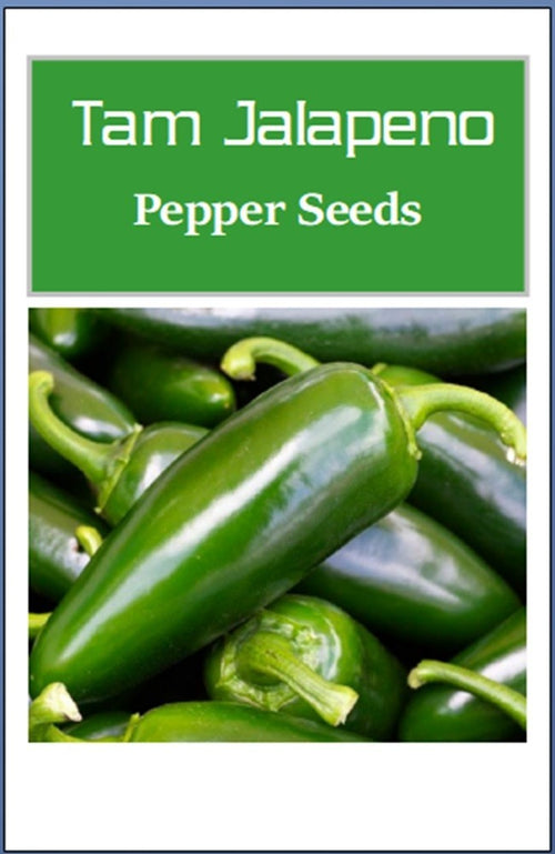 Tam Jalapeno Pepper Seeds | NON-GMO Jalapeno Pepper Seeds | Heirloom Seeds