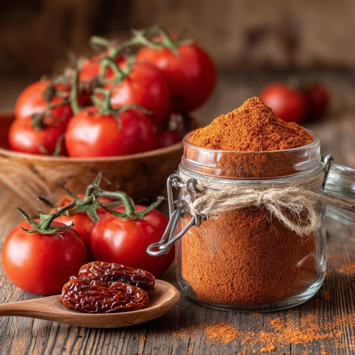 Dried Tomato Powder 8Oz Resealable Pouch – Non-Gmo, Kosher, Perfect for Cooking, Baking & Emergency Food Supply, Rich Flavor, Easy to Store