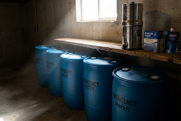 The Complete Guide to Emergency Water Storage