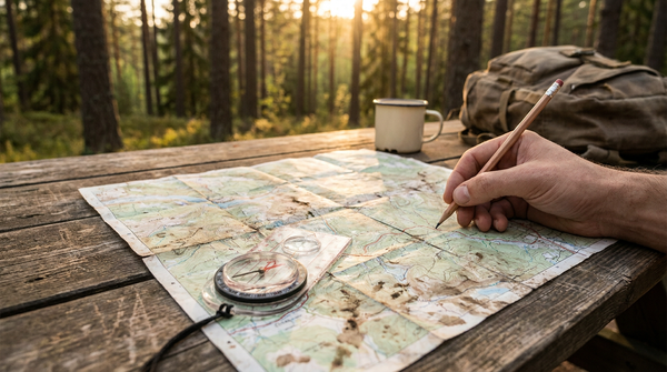 Navigation Without GPS: Map, Compass & Terrain Reading