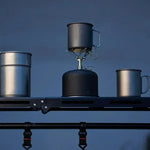 Hot 300ML Camping Mug Aluminium Alloy Folding Cup Hike Mug Ultra-Light Camping Travel Water Cup Outdoor Camping Cookware Taza