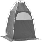 Privy Bivy Privacy Tent - Windproof, Portable Shelter for Camping Toilets & Changing Room - 6′ 8″ of Interior Height - Easy Setup - Pop-Up Pod with Window for Camping, Beach & Tailgates