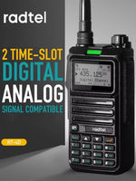 Radtel RT-4D DMR Radio Digital Walkie Talkie Dual Mode Analog Two Way Radio Dual Time Slot Ham Radio 1024 Channels