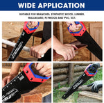 16-Inch Universal Handsaw with Non-Slip Comfortable Handle, Anti-Rust Wood Saw with Chip Removal Design, Heavy-Duty for Cutting Wood, Laminate, PVC
