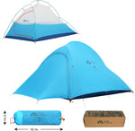 Camping Tents 2 Person, Lightweight Backpacking Tent for Hiking and Biking, Waterproof, Packs Light and Compact 4.2Lb