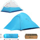 Camping Tents 2 Person, Lightweight Backpacking Tent for Hiking and Biking, Waterproof, Packs Light and Compact 4.2Lb