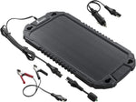 Car Battery Trickle Charger & Maintainer 12Volt 8W Solar Panel Power Charger Kit Portable Waterproof for Automotive RV Marine Boat Truck Motorcycle Trailer Tractor Powersports Snowmobile