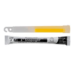 White Emergency Glow Sticks - Premium 6” Snaplight Survival Glow Sticks with 8 Hour Duration for Use as Emergency Flares and Hiking Safety Gear (Bulk Pack of 10 Safety Glow Sticks)