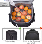Backpack Cooler Leakproof Insulated Waterproof Backpack Cooler Bag, Lightweight Soft Beach Cooler Backpack for Men Women to Work Lunch Picnics Camping Hiking, 30 Cans