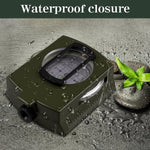 Compasses，Hiking Compass for Survival with ，Waterproof Durable and Pocket-Sizedtactical Survival Compass with Lanyard，Climbing Biking Exploring Geology, Outdoor Activities