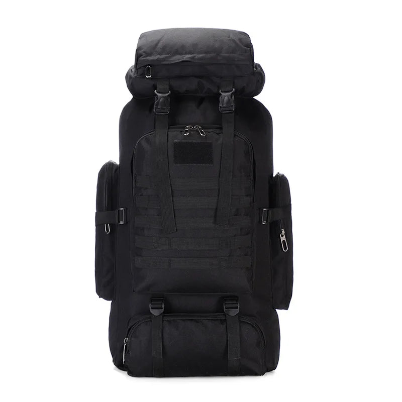 Men'S 80L Large Hiking Mountaineering Backpack Climbing Hiking Backpack Camping Backpack Sport Outdoor Rucksack Bag