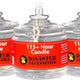 115-Hour Survival Candles - 3 Pack