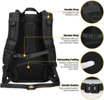 Small Tactical Backpack,Molle Hiking Backpack for Backpacking,Cycling and Biking,15L/25L Backpack