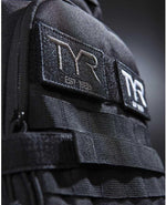 Tactical Backpack 25L - Durable Gym & Travel Backpack with MOLLE Webbing, Laptop Sleeve, and Multiple Compartments, Black