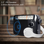 Retekess Tr604 Am Fm Radio,Portable Radio Plug in Wall,D Battery Opera