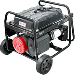 Simpson 6875 Watt Portable Generator, Quiet Gas Generator with Handle and Wheels, 2 120V Duplex Outlets, 120V/240V 4-Prong Outlet, 120V 3-Prong Outlet, 5500 Running Watts, CO Sensor (SF5568)
