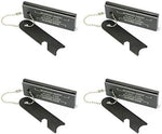 Magnesium Flint Fire Starter, Survival Fire Blocks with Striker for Camping/Hiking/Emergency (4 Pack)