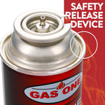 Gasone Butane Fuel Canister (4Pack)