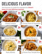 Emergency Food Supply - 360 Servings, 3 Buckets, Freeze Dried & Dehydrated Package of Long Term Meals, Survival Kit for Camping, Prepper Food Storage Supplies, up to 25 Year Shelf Life