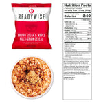 Survival Backpack Freeze Dried Dehydrated Food 64 Piece 12 X 9 X 16 Inch