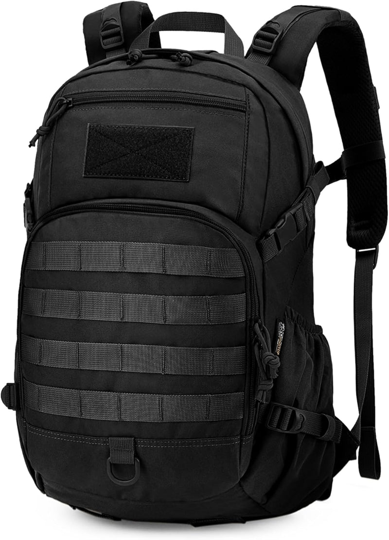 Small Tactical Backpack,Molle Hiking Backpack for Backpacking,Cycling and Biking,15L/25L Backpack
