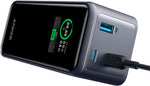 Anker - Power Bank (20000Mah, 200W, 3-Port) - Black