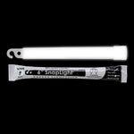 White Emergency Glow Sticks - Premium 6” Snaplight Survival Glow Sticks with 8 Hour Duration for Use as Emergency Flares and Hiking Safety Gear (Bulk Pack of 10 Safety Glow Sticks)