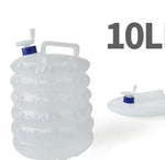 5L-15L Outdoor Collapsible Water Bag Camping Foldable Water Containers Drinking Multifunction Telescopic Storage Water Bottle