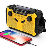 Multifunctional Radio Hand Crank Solar USB FM/ AM Radio Emergency Flashlight Power Bank High Quality 4000Mah Power Bank Radio