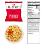 Survival Backpack Freeze Dried Dehydrated Food 64 Piece 12 X 9 X 16 Inch