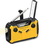 Multifunctional Radio Hand Crank Solar USB FM/ AM Radio Emergency Flashlight Power Bank High Quality 4000Mah Power Bank Radio