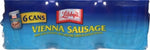 Vienna Sausage, Ready to Eat Canned Meat, 10G Protein per Serving, 4.6 Oz. Can (Pack of 24)