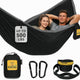 Camping Hammock ? up to 500Lbs Portable Hammock with Tree Straps - Travel, Backpacking, Hiking, Outdoors Camping Gear - Single or Double
