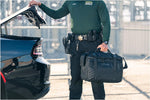 Tactical Wingman Patrol Bag – Police Gear Car Seat Organizer for Law Enforcement, Black, Style 56045ABR