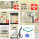 11Pcs IFAK Trauma Kit, First Aid Kit Refill Supplies with Non-Vented Chest Seal, 6