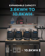 3600Wh DELTA Pro 3600 -Watts Portable Power Station