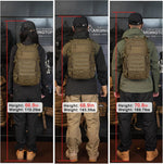Small Tactical Backpack,Molle Hiking Backpack for Backpacking,Cycling and Biking,15L/25L Backpack