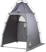 Privy Bivy Privacy Tent - Windproof, Portable Shelter for Camping Toilets & Changing Room - 6′ 8″ of Interior Height - Easy Setup - Pop-Up Pod with Window for Camping, Beach & Tailgates