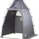 Privy Bivy Privacy Tent - Windproof, Portable Shelter for Camping Toilets & Changing Room - 6′ 8″ of Interior Height - Easy Setup - Pop-Up Pod with Window for Camping, Beach & Tailgates