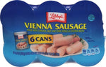 Vienna Sausage, Ready to Eat Canned Meat, 10G Protein per Serving, 4.6 Oz. Can (Pack of 24)