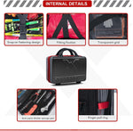 Roadside Emergency Car Kit (137Piece), with Jumper Cable, Car Safety Road Rescue Kit,Car Emergency Kit Gift for Father Women and Men,Tow Strap,Car Tool Kit (Black)