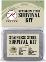 Survival Fishing Kit - Compact Emergency Camping Supplies for Outdoors Bug Out Bag Gear