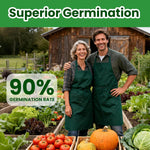 55 Vegetable Seeds Variety Pack - 39,000+ Heirloom Seeds for Planting Vegetables and Fruits, Outdoor Garden Seeds for Planting Gift for Mother, Women, Mom, Friend