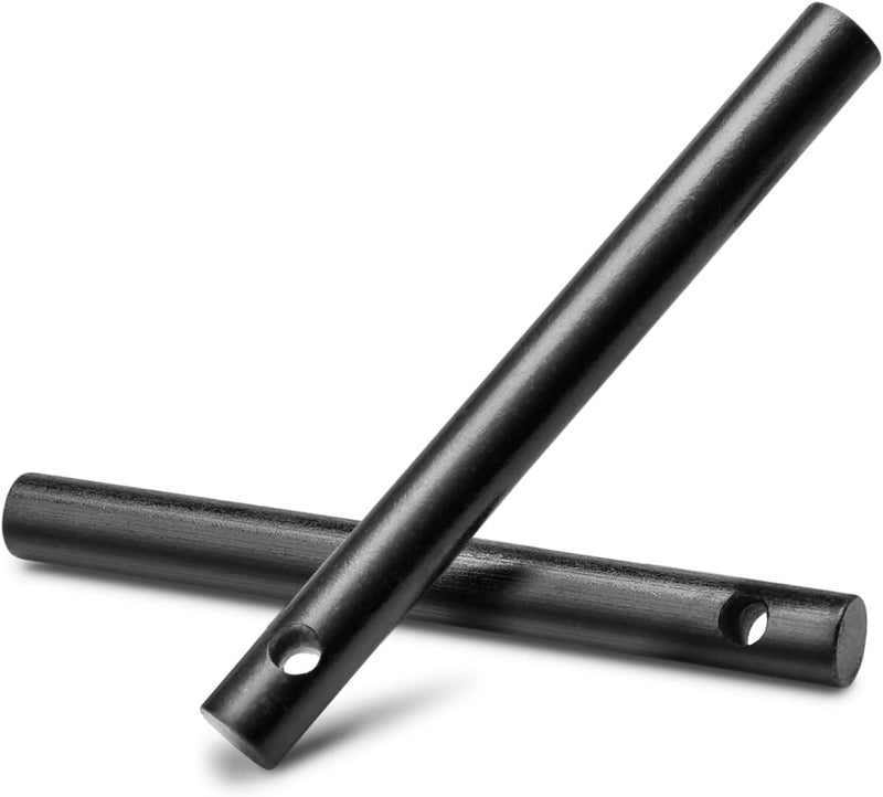2 Pack Ferrocerium Rod Fire Steel,3/8X4 Inch Ferro Rod Fire Starter,Camping Fire Starter Survival,Flint Stick for Paracord Bracelet Keychain Lanyard Camping Hiking DIY Outdoor Emergency Kit