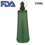 TPU Folding Soft Flask Sport Water Bottle Running Camping Hiking Water Bag Collapsible Drink Water Bottle Water Bag