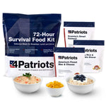 Emergency Food Supply - 72-Hour Survival Kit - Freeze Dried Food - 25-Year Shelf Life - 16 Servings